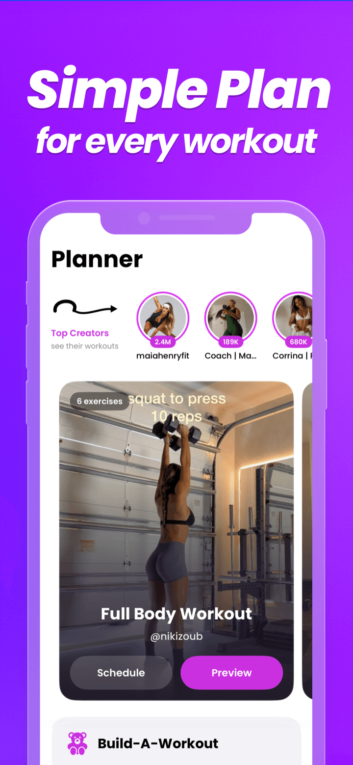 Gymdex App Store screenshot 2